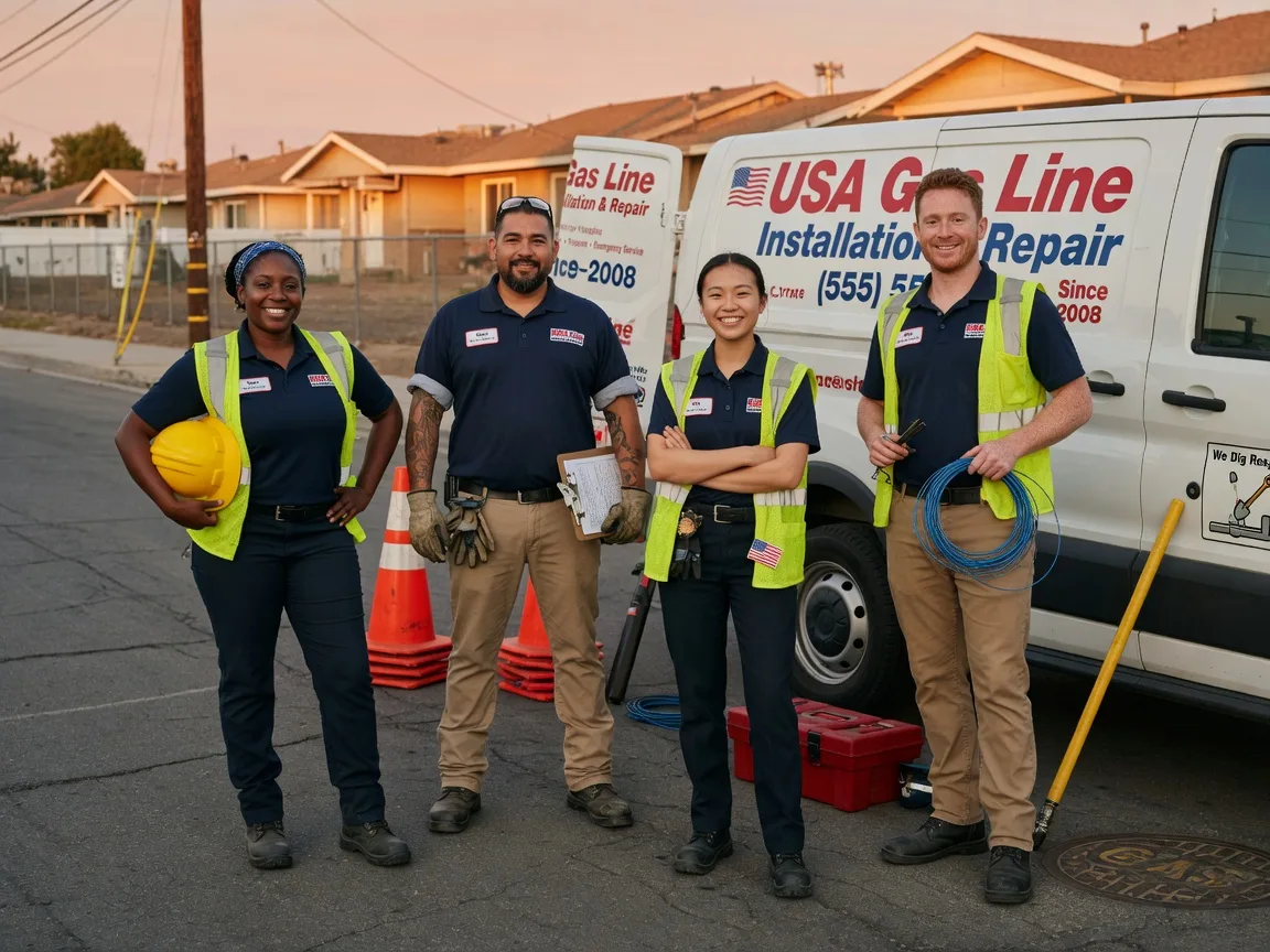 Gas Line Installation company in Newcastle, TX